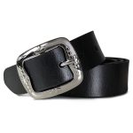 ledergürtel damen schwarz